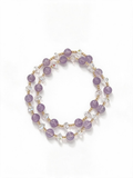 Lilac‑Breeze Wrap Bracelet