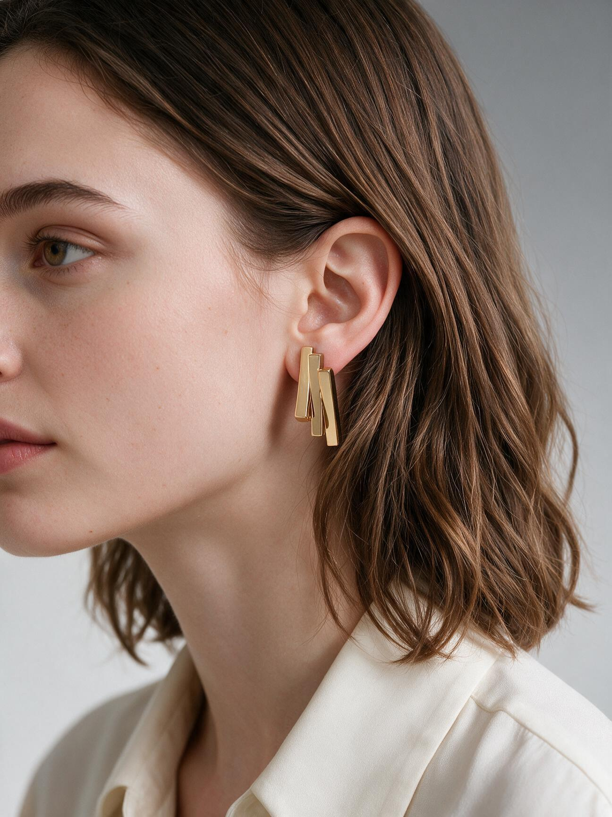 Offset Gold Prism